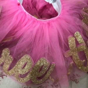 Mudpie 3rd Birthday Tutu